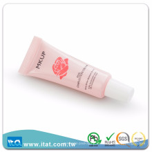 Cuidado de la piel crema labial oval LDPE tubo